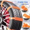 Winter Anti-Skid Chains for Cars, Vans, SUVs, and EVs – Tire-Friendly Snow Chains