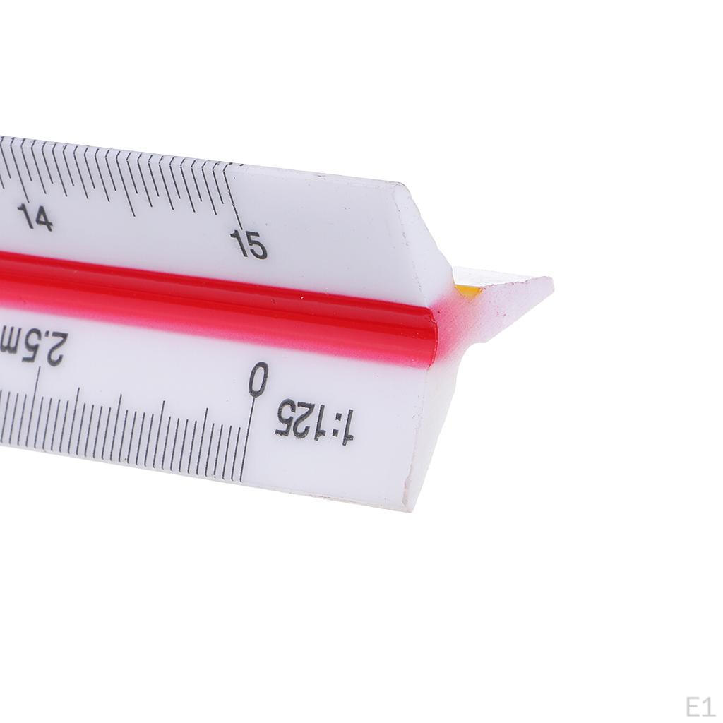 Multi Triangle Scales Ruler Scale Measuring Tools