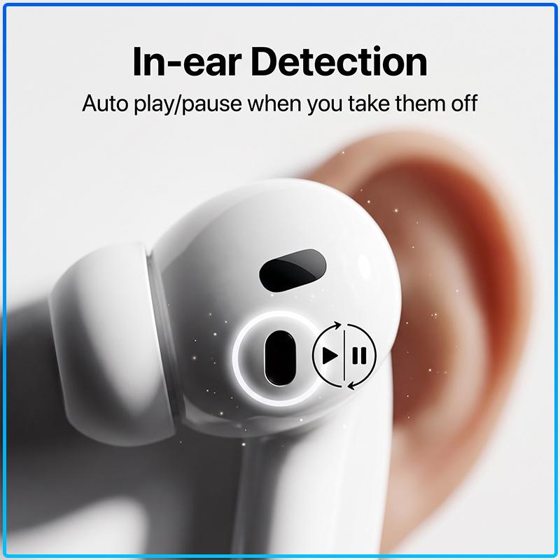 1:1 Pro 3rd TWS True Wireless Bluetooth Earbuds Crystal Clear Sound Clear Calls Up To 30H Long Playtime In-ear Headphones For iOS Android