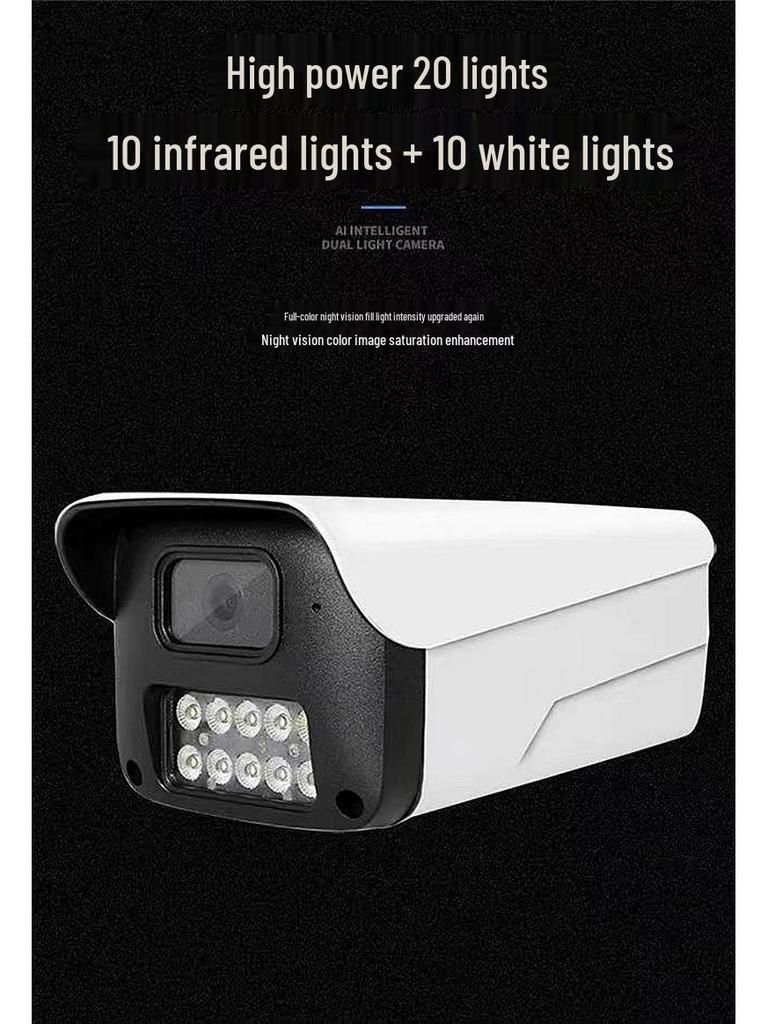 Hikvision 8MP 4K POE Outdoor Camera with Full-Color Night Vision & Waterproof Design