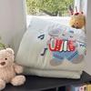 Mling Cartoon Bestickte Weiche Steppdecke