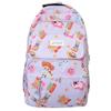Fashion Korean version lightweight backpack girls cute print going out leisure backpack large capacity primary and secondary school student schoolbag