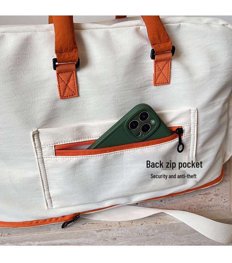 Korean Style Travel Bag - Large Capacity, Dry & Wet Separation, Ins Yoga & Swimming Storage for Short Trips