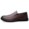 Men's Genuine Leather Casual Shoes Men Loafers Breathable Office Shoes Casual Men Designer Slip On Driving Shoes