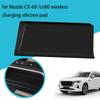 Center Control Wireless Charging Silicone Panel Silicone Anti-slip Mat For Mazda CX-60 CX60 CX-80 CX80 Interior Accessories C1K8