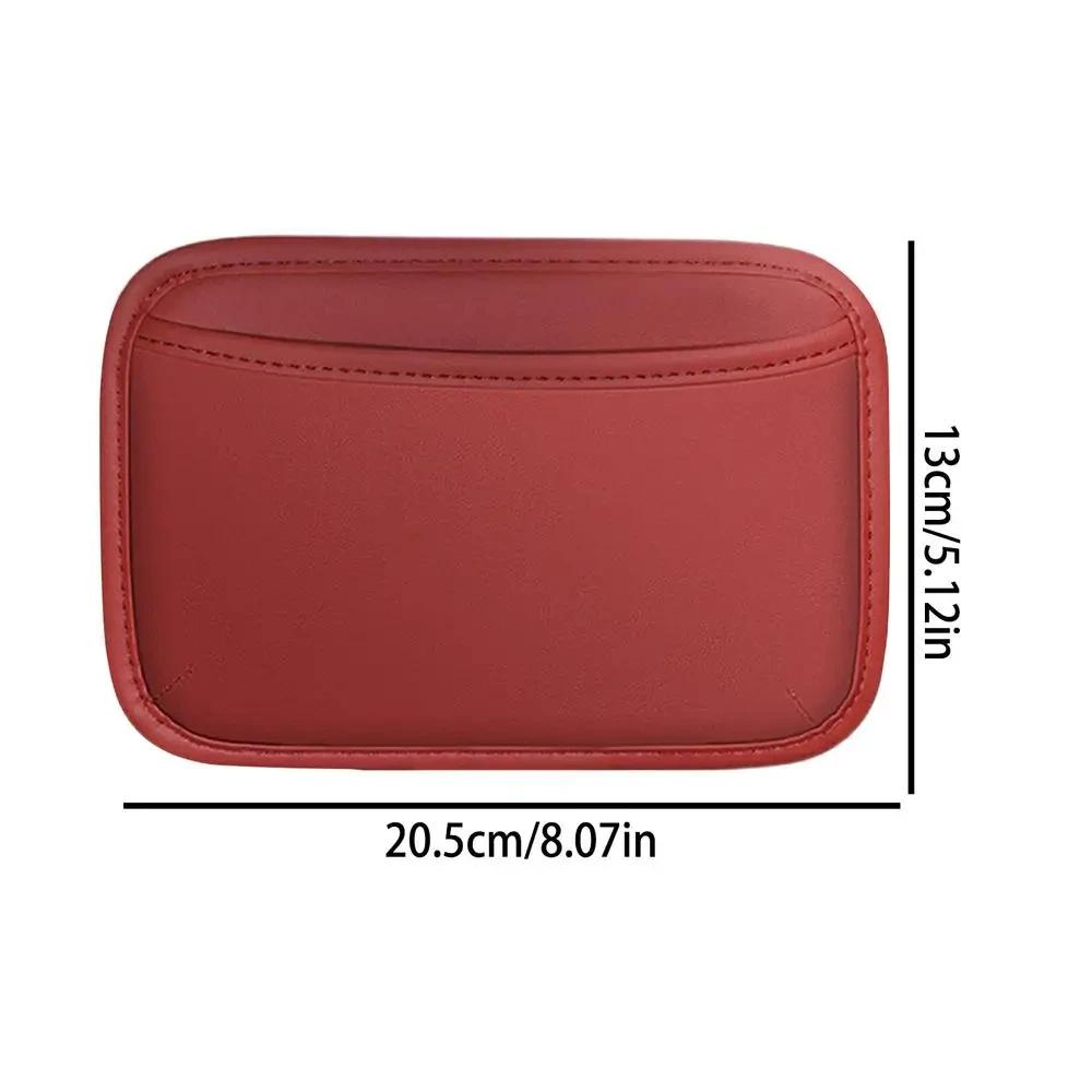 Paste Arbitrarily Car Organizer Mesh Bag Car Storage Pocket Organizer Bag Seat Back Side Door Stowing Tidying Box For Phone Key