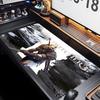 Das W-Witcher 3 Wild Hunt SPIEL Thema Premium Rutschfestes Mauspade mit Genähten Kanten, Strapazierfähiges Gummi-Material, für Schreibtisch & Gaming Tolle Geschenke