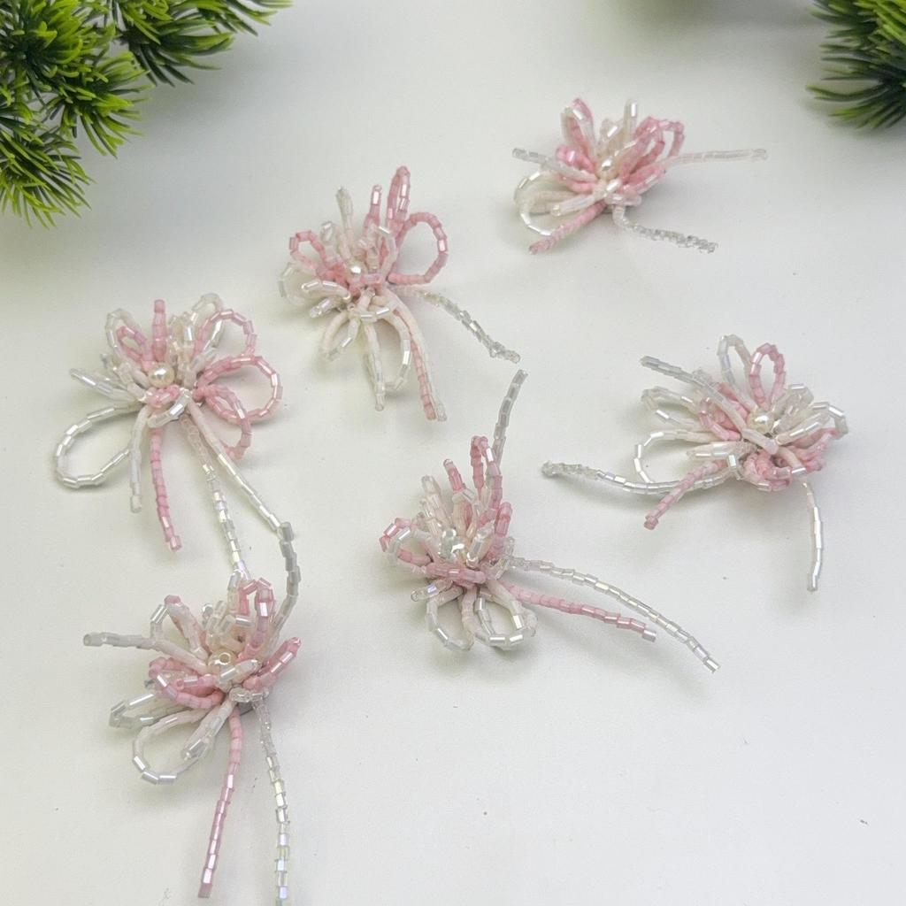 Handwoven Tassel Beaded Seed Bead DIY Accessory for Shoes, Hats, Bags & Clothing