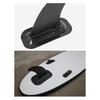 Prancha de surfe Paddleboard Snap-On Tailfin Boat Sup Slide-In Barbatanas grandes Divisor removível Leme