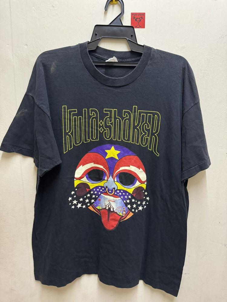 Rare Kula Shaker Band Tour T-shirt Full Size S to 5XL T-shirt Unisex T-Shirt XL