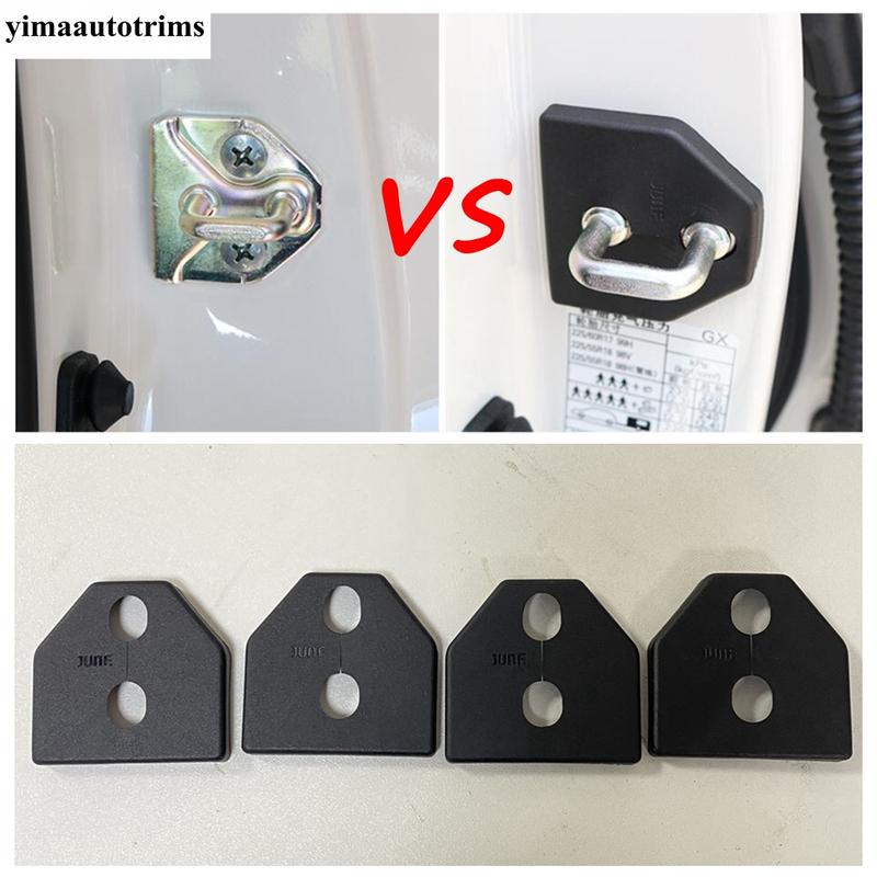 4 Pcs Inner Door Lock Protection Cover Trim Accessories For Subaru Forester 2009 - 2016 / XV 2008 - 2016 / Outback 2009 - 2016