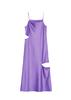 Media 82 Cutout Slip Dress (Purple)