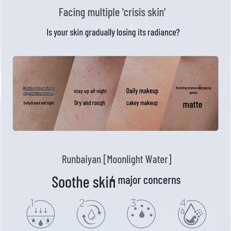 Runbayan Hyaluronic Acid Aqua Glow Essence Water