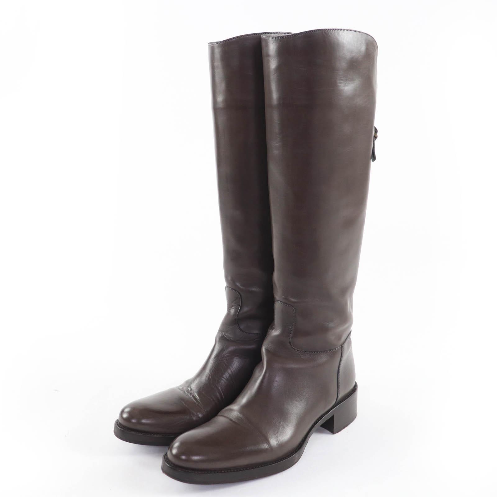 

Чудові ботфорти SARTORE до коліна Подвійний задній ремінь зі шкіри коричневого кольору 36 SR2000 PARMA Вживані