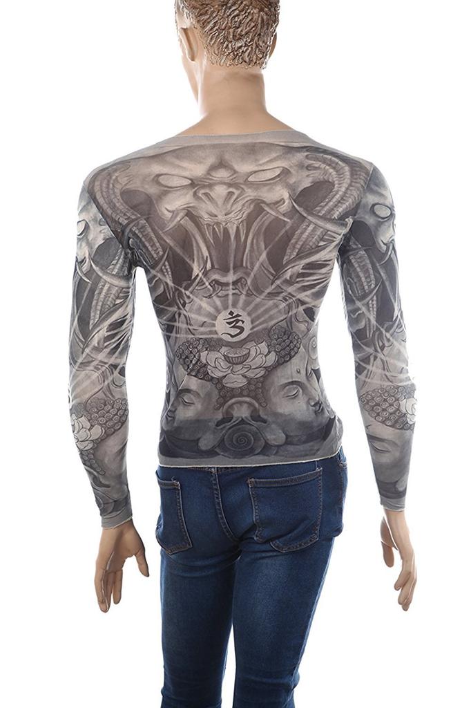 Tattoo Arm Realistic Japanese Japanese Tattoo Japanese Tattoo Costume Goblin [INNOVATION FACTORY] Covers, Strike, Men's T-Shirt, Innerwear, Pattern,
