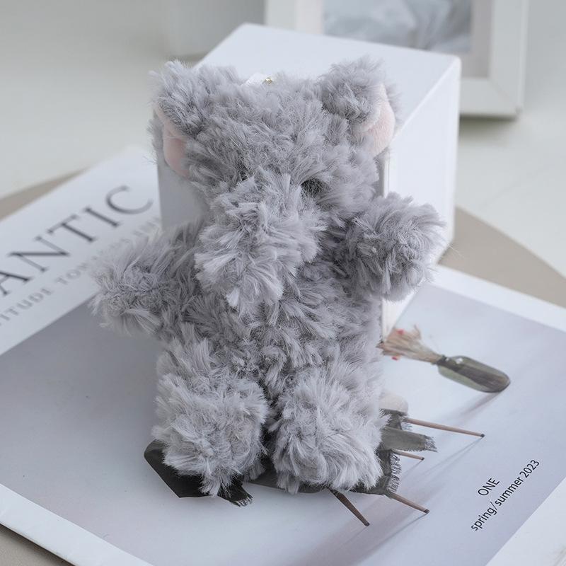 White Charming Rabbit Plush Toy Realistic Bunny Design Perfect For Baby And Play Kids
