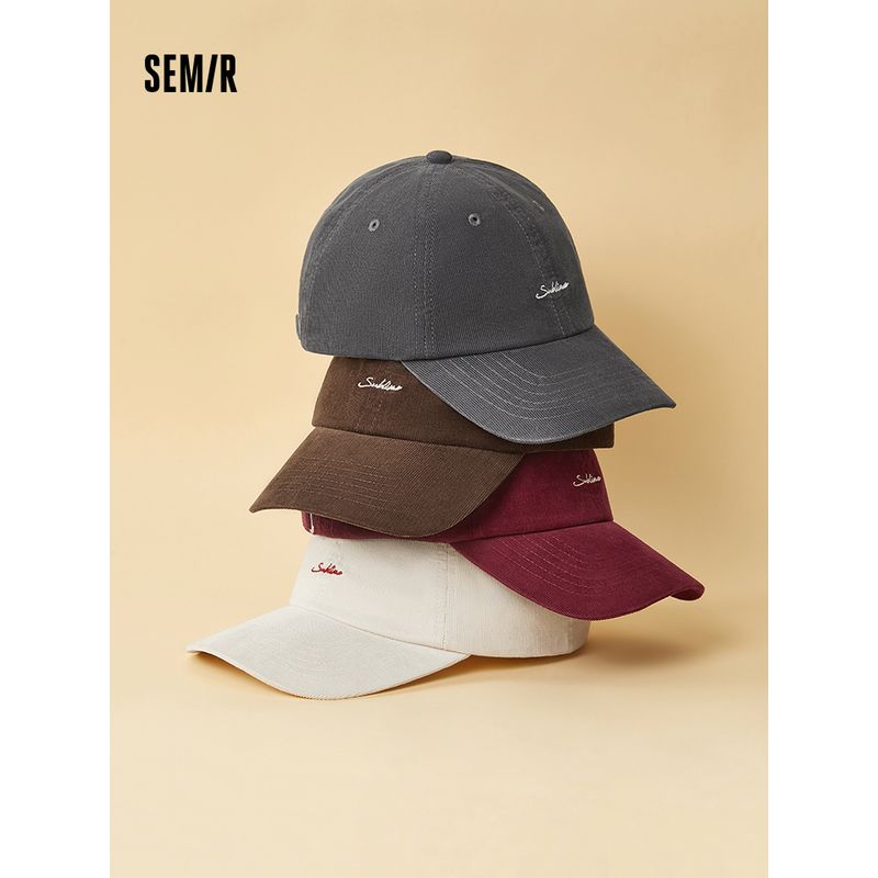 

Бейсболка Senma Мужская 2024 Новое поступление Американская ретро Контрастный цвет Вышитая кепка с козырьком Пара Текстурная шляпа Мягкий верх Gray 00322 One size