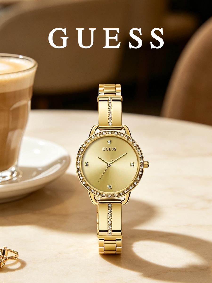 Guess Women`s Quartz Watch GW0022L2 zelta