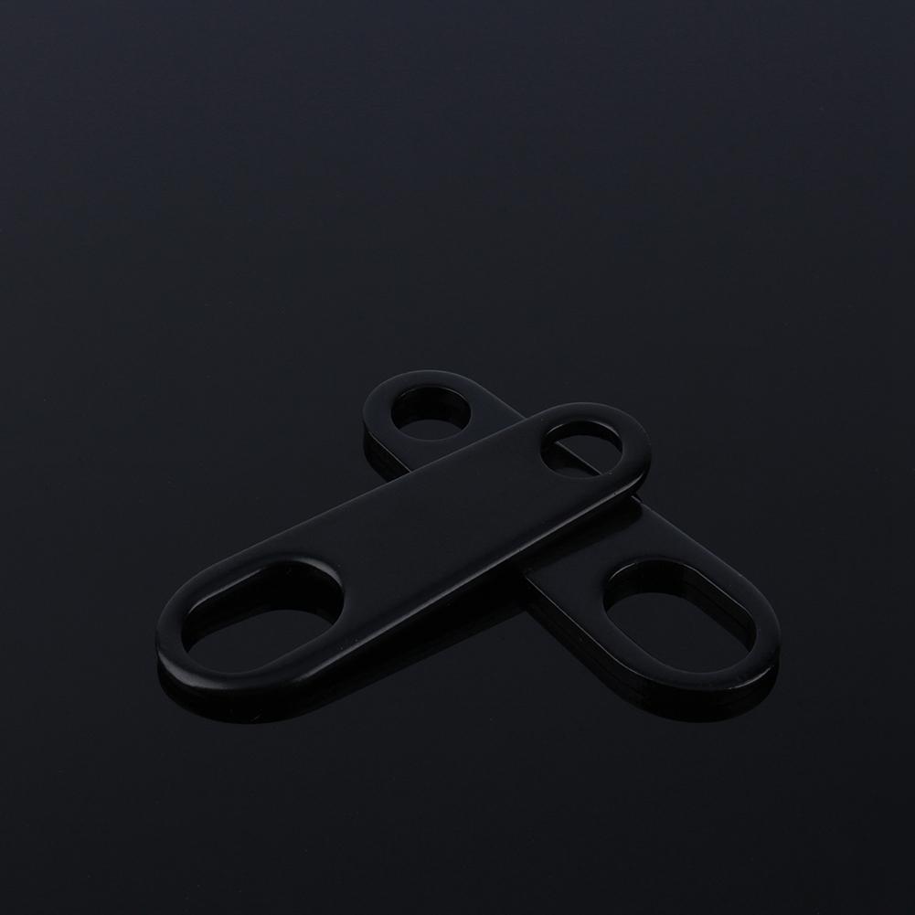 2X Black Fog Head Light Shock Brackets For Motorcycle Custom Bobber