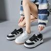 Fashion White Shoes Women's Thick Soled Sports and Leisure Board Shoes