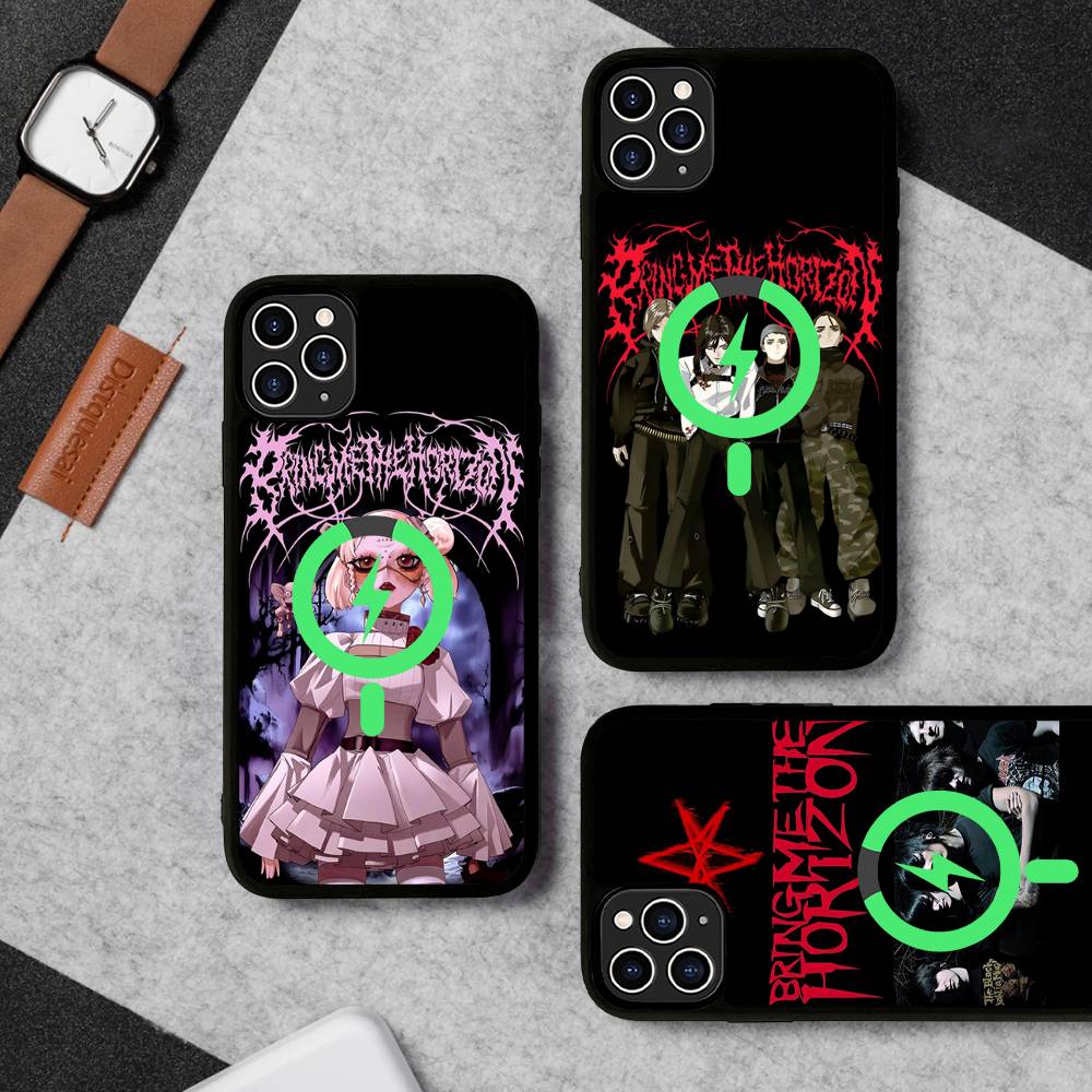 Bring Me The H-Horizon Phone Case For IPhone 13 14 15 11 12 16 17 Pro Max Plus Magsafe Magnetic Shell