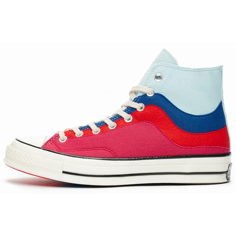 

Converse 1970s Comfortable and Lightweight High-Top Canvas Shoes Unisex Red and Blue 36