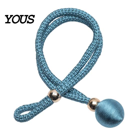 Strong Curtain Fasteners Fabric Tiebacks, Windows Hold Back, Holdbacks, Decorative Ties Holder Rope for Home Essential Bedroom Living Room Easy To Use