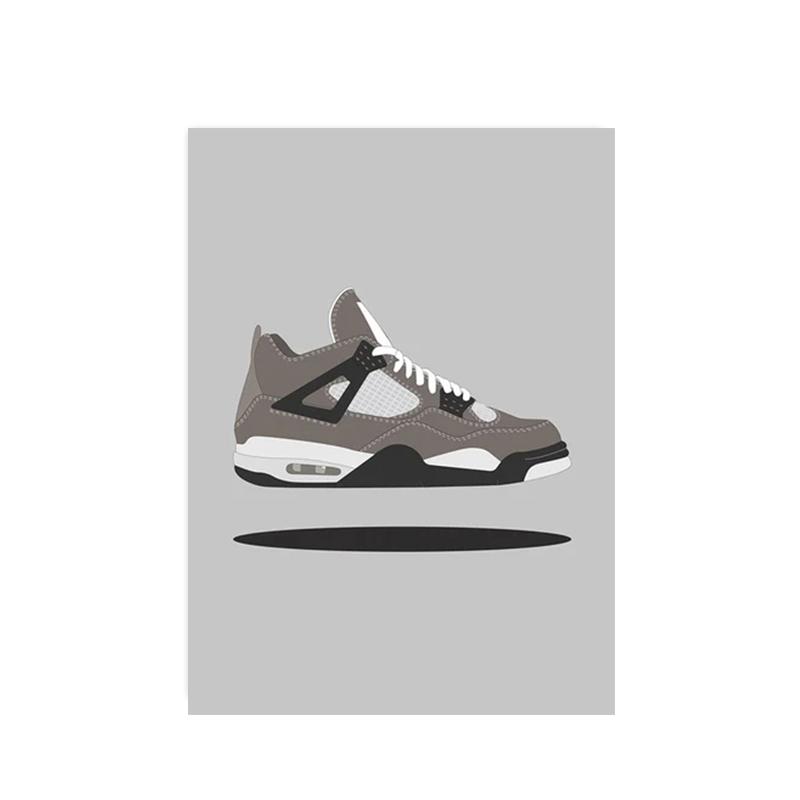 Fashion Sport Shoes Sneakers Posters And Prints Canvas Painting Nordic Wall Art Pictures for Living Room Home Decoration