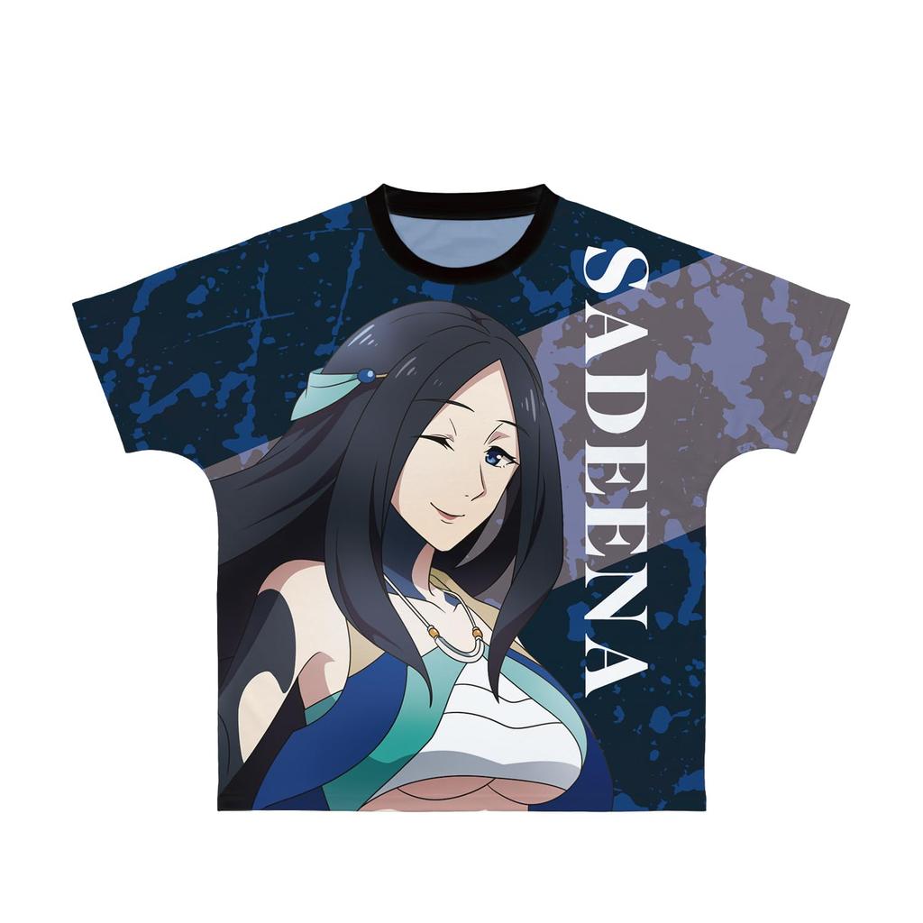Sadina Full Graphic T-Shirt from the TV Anime "The Rising of the Shield Hero Season 3" Unisex Size Small