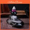 Holder Incense Incense Censer Small Burner Home Office Teahouse Creative Decor Ceramic Incense Stand Lotus