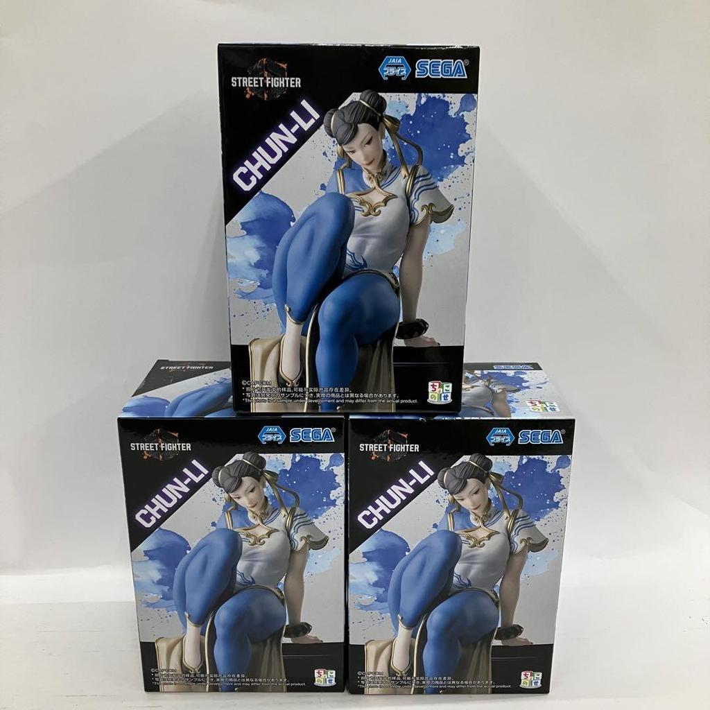 [USED] HF8593 Street Fighter 6 Choconose Figures Chun-Li (3 pieces)