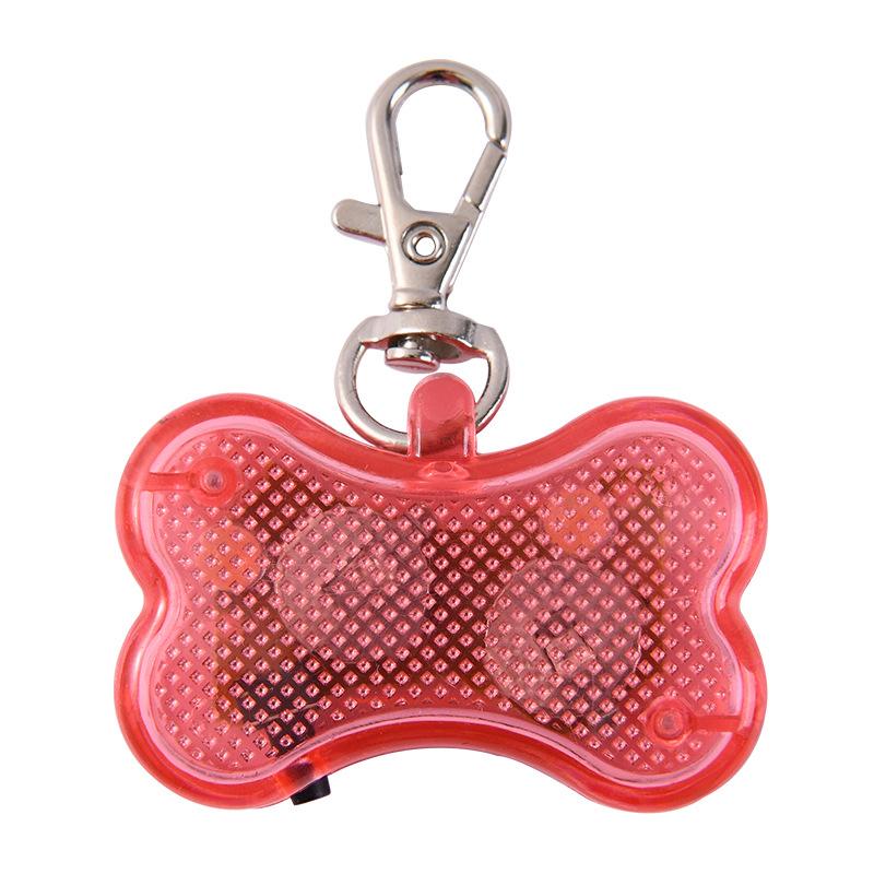 Pet Led Dog Collar Bone Pendant Dog Cat Collar Pet Leads Glow Accessories Outdoor Night Safety Decoration Light Pet Supplies