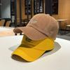 Letter Baseball Cap Children's Casual Versatile Sunshade Cap Spring and Summer Niche Face Small Soft Top Curved Brim