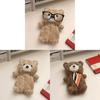 Teddy Bear Pencil Case With Plush Material For Students And Kids