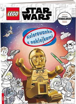 Lego Star Wars Sticker Coloring Page