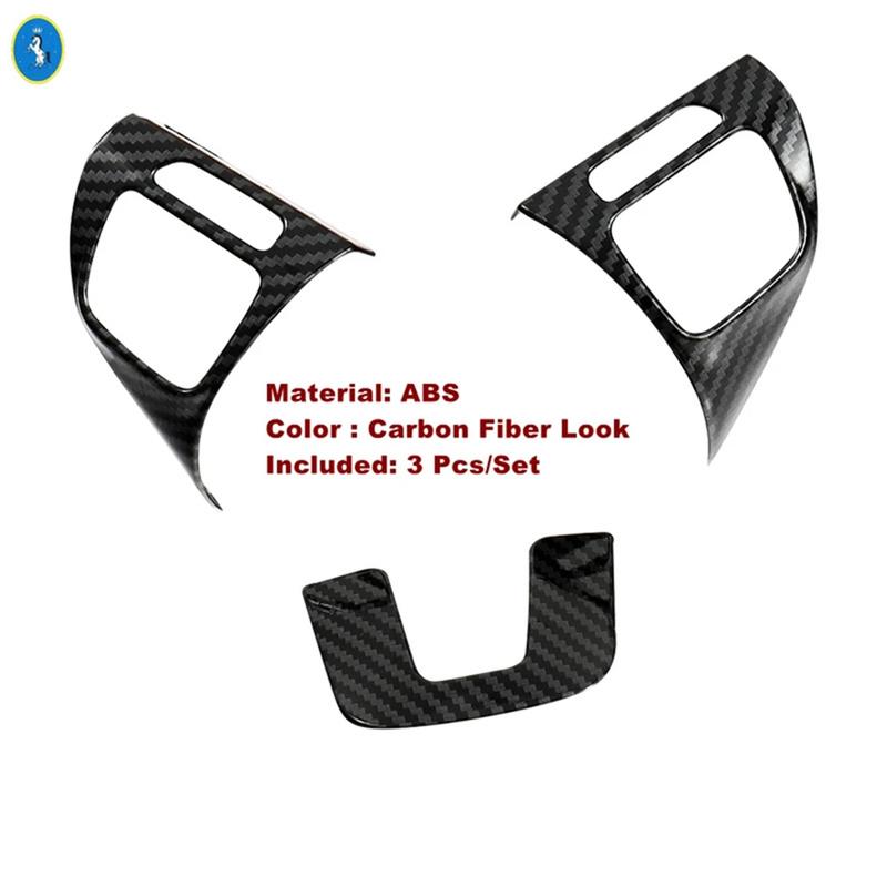 Voor VW Tiguan MK1 2008 2009 2010 2011 2012 2013 2014 2015 ABS Auto Styling Stuurwiel Bodemframe ABS Accessoires Afdekking Sierlijst
