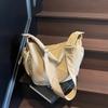 Casual Large Capacity Canvas Bag Fashion Commuter Shoulder Crossbody Bag Tote Bag Women's Bag
