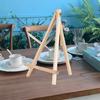 1Pc/6Pcs Portable Wooden Tripod Easel Adjustable Inclination Lightweight Foldable Beginners Paint Board Rack for Painting Sketching