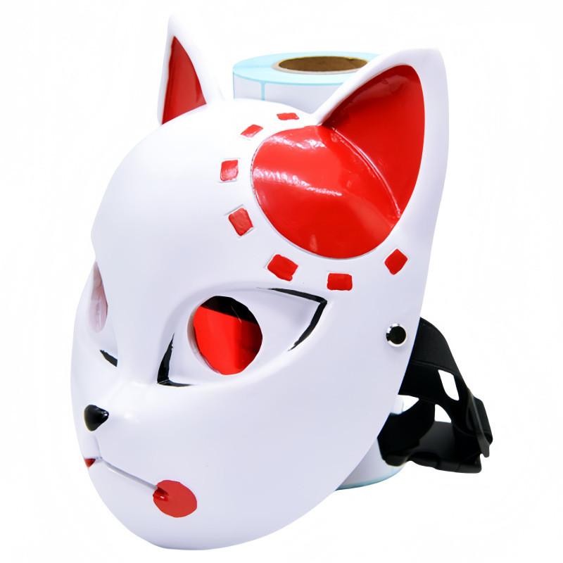 Demon Slayer Sabito Anime Resin Mask With Red Eyes For Christmas And Halloween