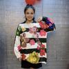 European-Style Elegant Plus-Size Round-Neck Long-Sleeve Knit Sweater - Trendy, Versatile, and Fashionable Design