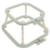 Double Layer Embroidery Frame Stitch Hoop Stand Adjustable Integrated ABS Needlework Holder Tool