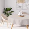 Round Stain-resistant Tablecloth 180 Cm ALIX Linen, by Soleil D'ocre