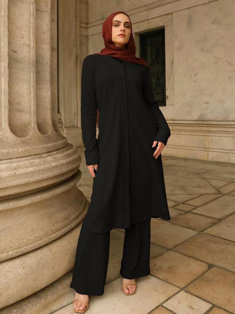 Cross-Border Arabic Knit Fashion Set