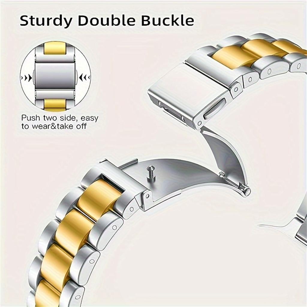 Stainless Steel Strap for Apple Watch Band 38mm 40mm 41mm Watch Strap 42mm 44mm 45mm 49mm Bracelet Sport Metal WatchBand for IWatch 8 7 SE 6 5 4 3 2 1