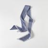 Simple light luxury line printing long silk scarf streamer European and American bag wrist strap simulation silk women's silk scarf wholesale