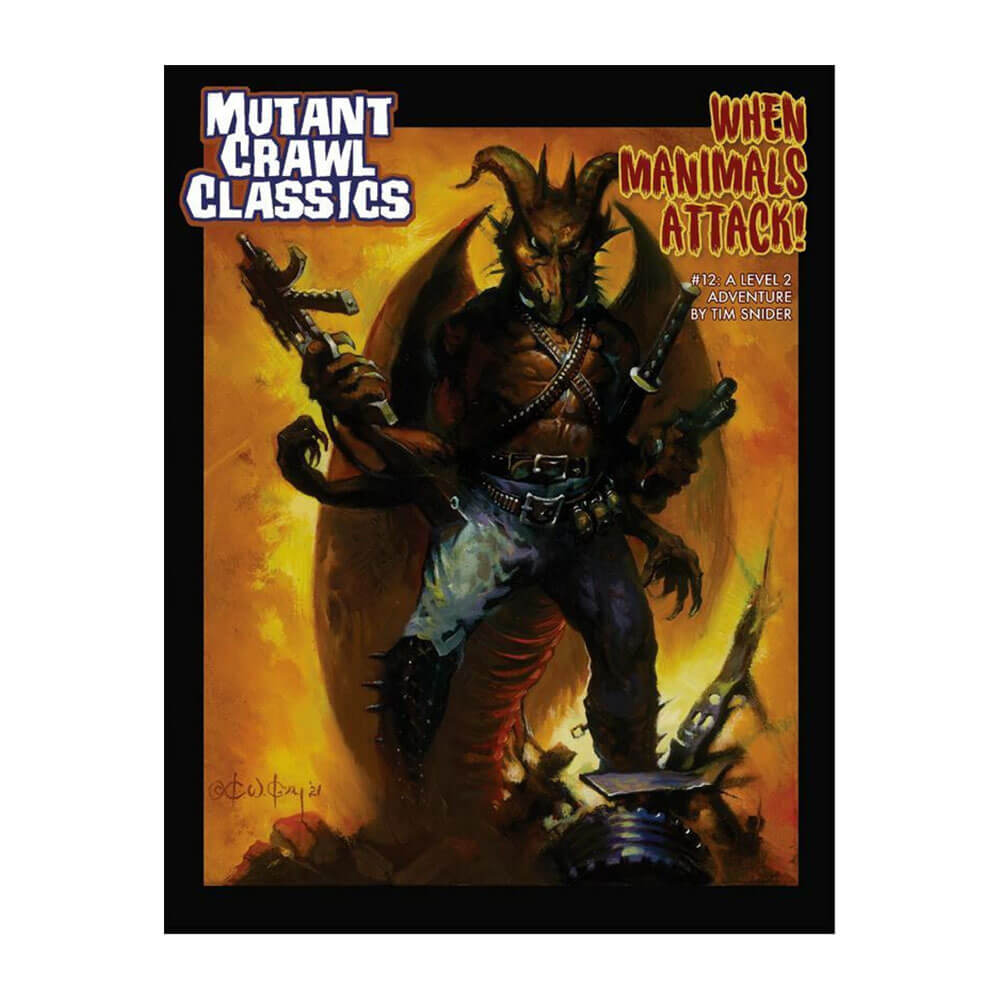 

Mutant Crawl Classics #12 Когда млекопитающие атакуют РПГ