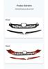 Honda 11th Gen Civic Honeycomb Insect Net Modified Grille Trim