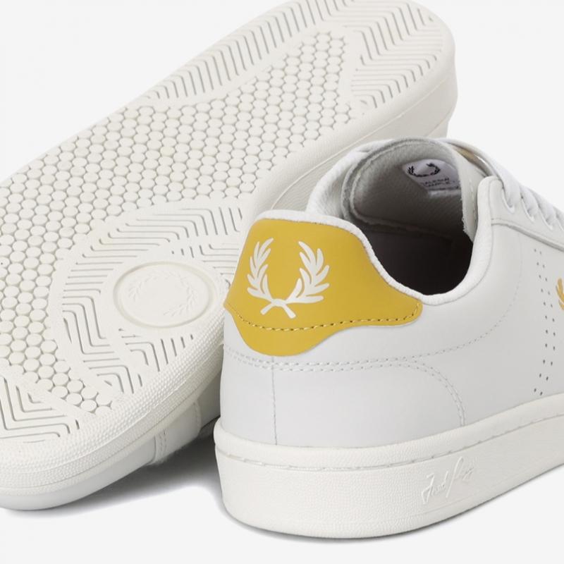 Fred Perry Men S Leather ShoeS B721 Leather Sfpu2436312 X34