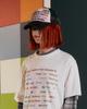 THEMUSEUMVISITOR Color Typo 5 Panel Mesh Cap (Khaki)