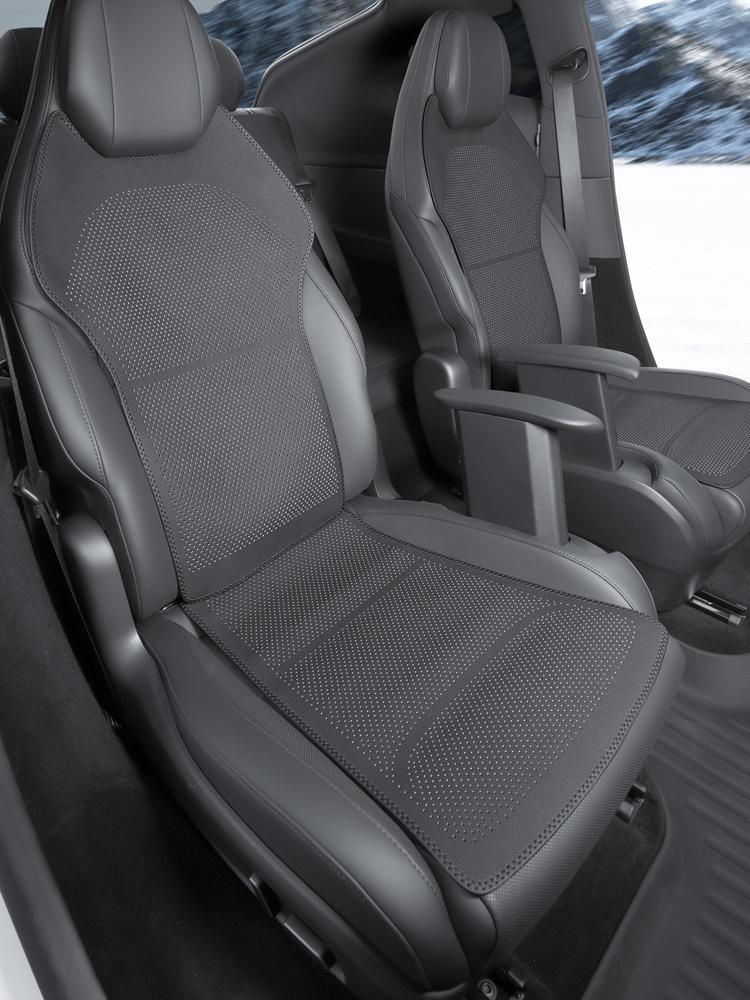 For 6-Seater Tesla Model YL Car Seat Cushion, Model Y L Front and Rear Seat Cushion, Seat Back Cushion, Seat Protection Cushion
